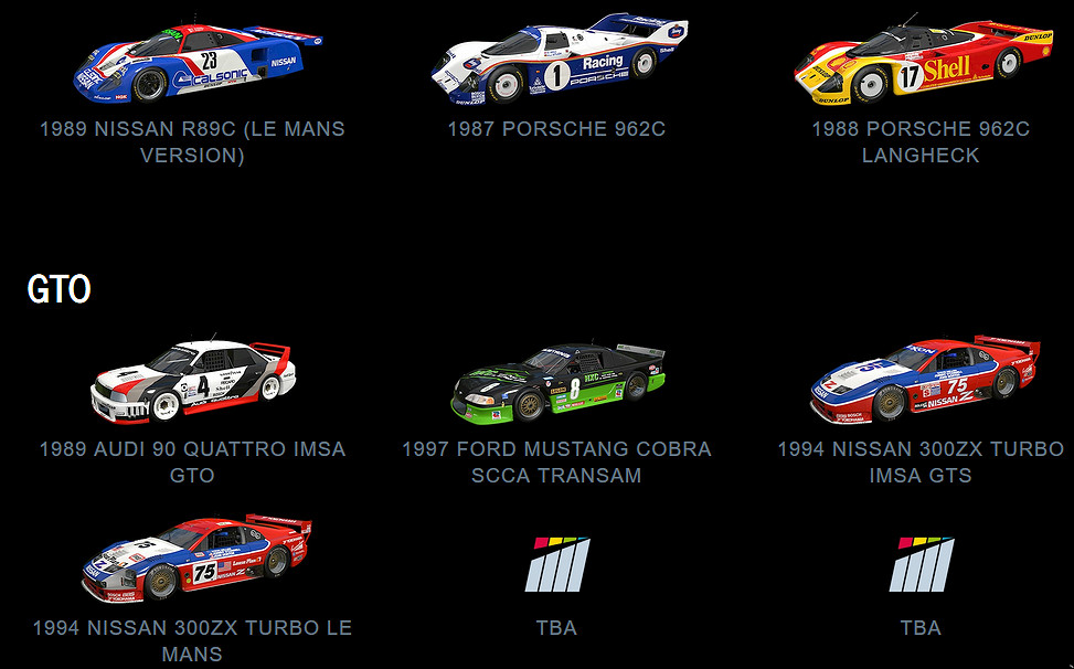 《賽車計劃2》全180輛車型圖鑒匯總