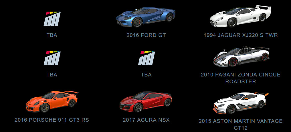 《賽車計劃2》全180輛車型圖鑒匯總