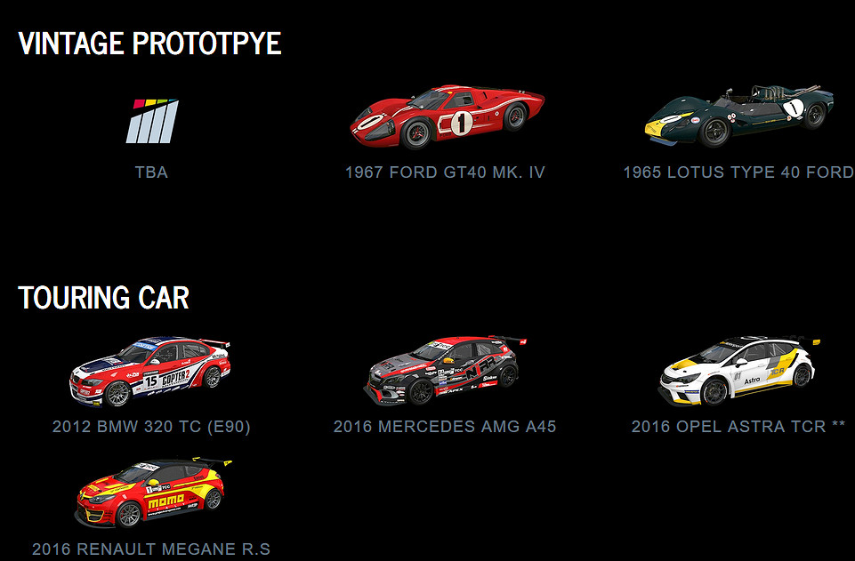 《賽車計劃2》全180輛車型圖鑒匯總