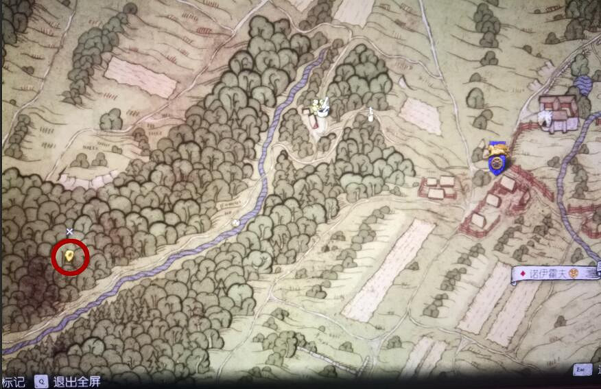 《天國降臨: 救贖》紐倫堡胸甲聖邁克爾劍位置地圖分享