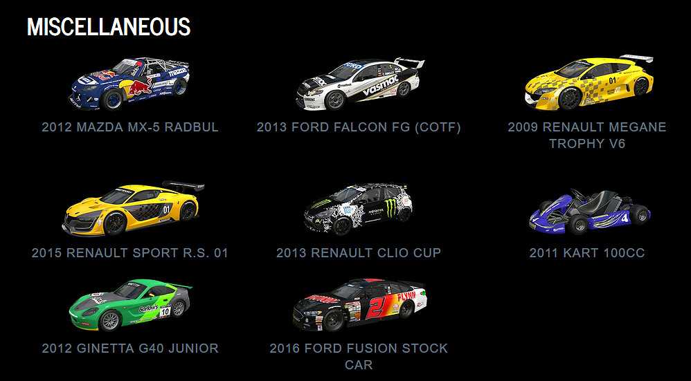 《賽車計劃2》全180輛車型圖鑒匯總