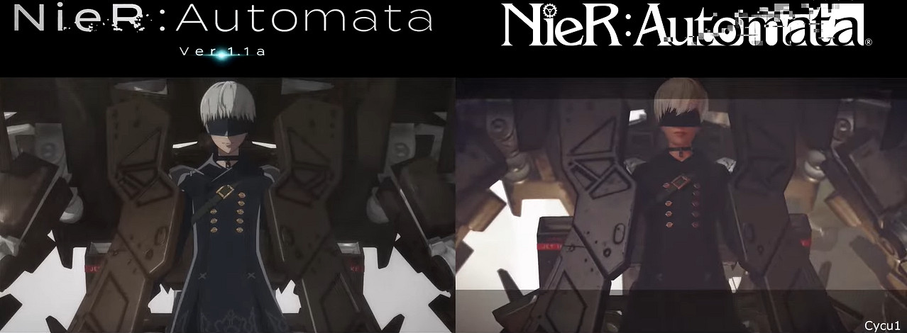 《尼爾》動畫與遊戲過場對比：人物，動作極其還原！