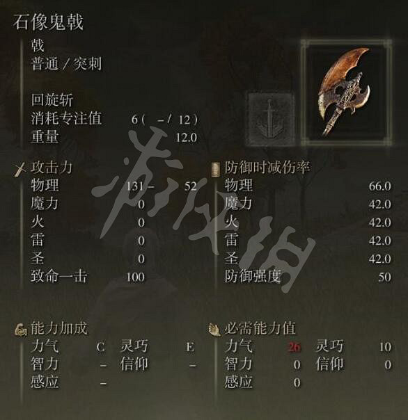 《艾爾登法環》石像鬼戟哪裡拿?石像鬼戟位置分享 《艾爾登法環》石像鬼戟哪裡拿?石像鬼戟位置分享