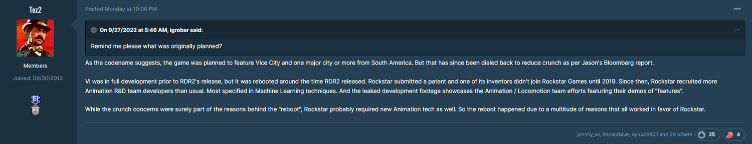 爆料：《GTA6》曾在《大鏢客2》正式發售時進行重啟！
