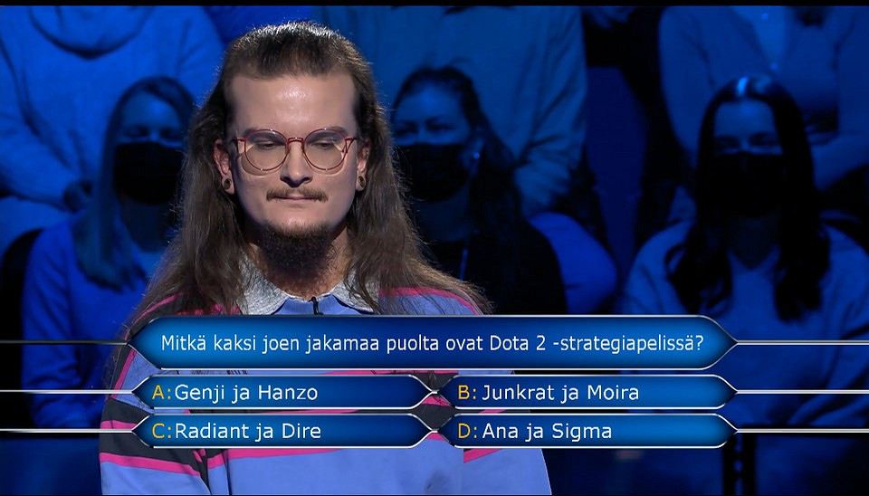 芬蘭綜藝提問“Dota2陣營名” 錯誤選項都是OW英雄名