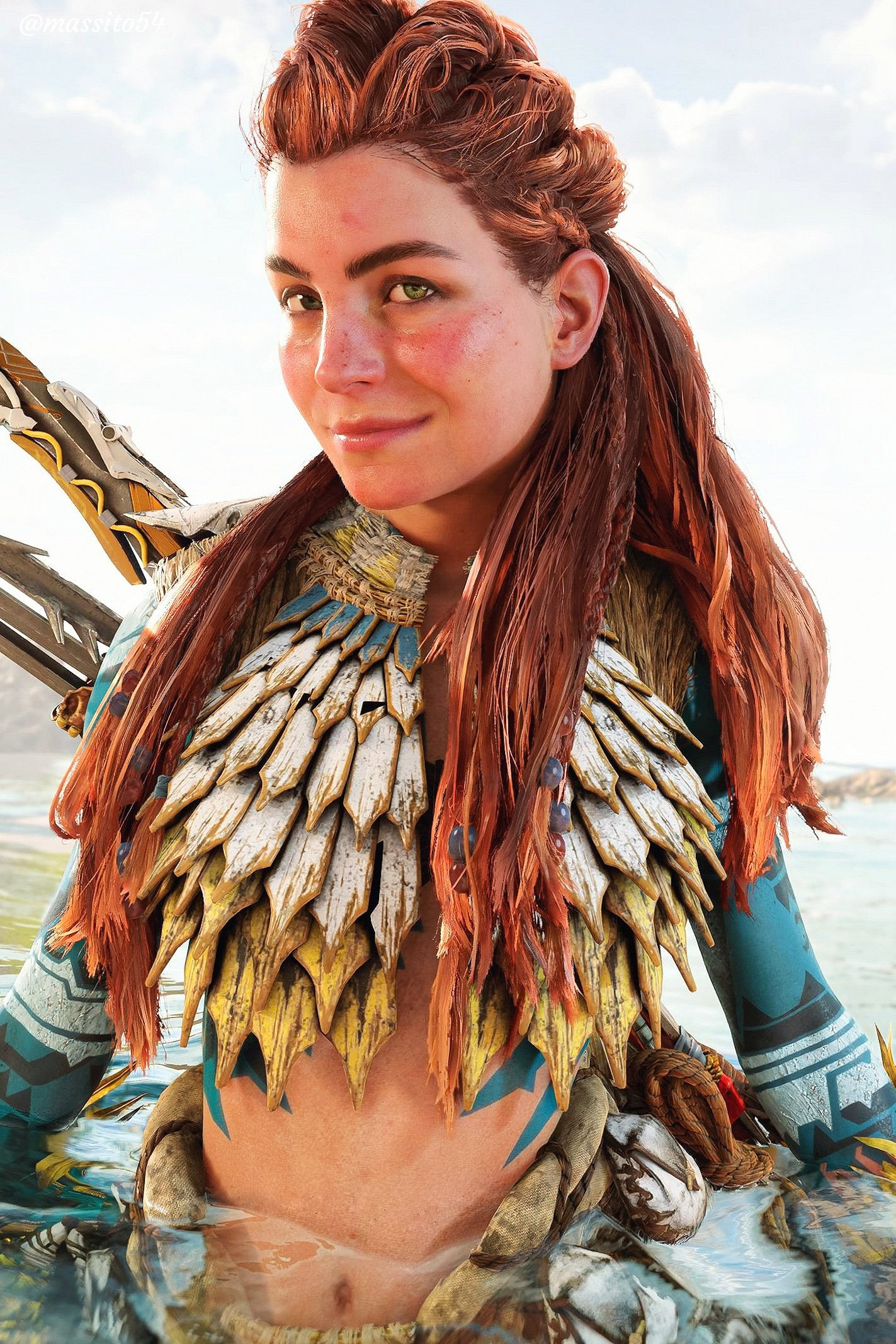 《地平線:西域禁地》埃洛伊美照欣賞 拯救世界的女神! 《地平線:西域禁地》埃洛伊美照欣賞 拯救世界的女神!