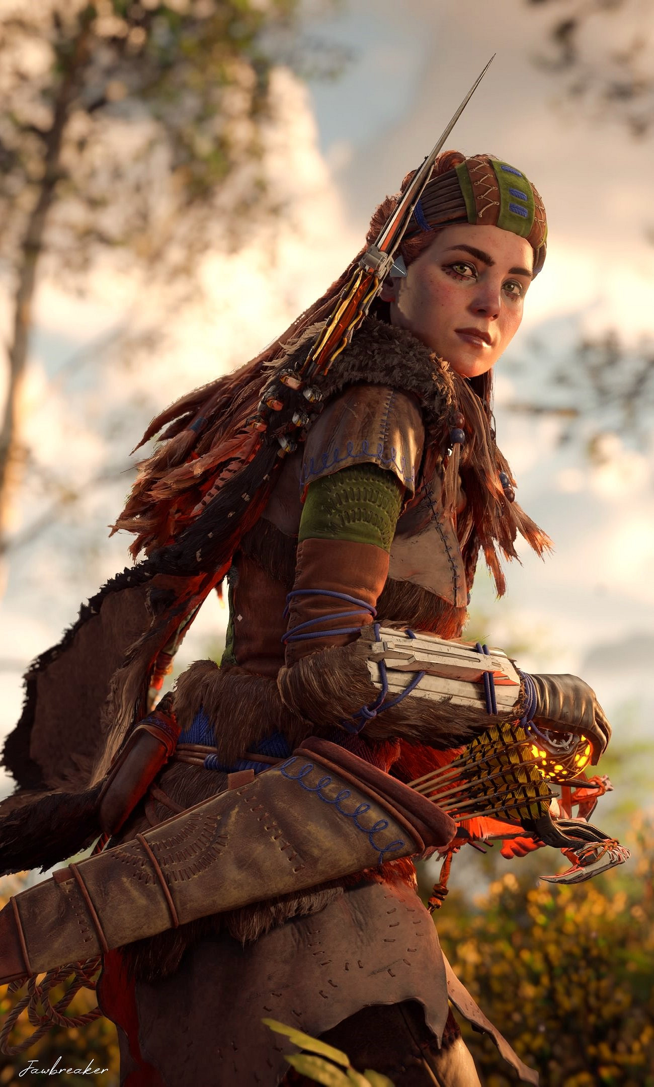 《地平線:西域禁地》埃洛伊美照欣賞 拯救世界的女神! 《地平線:西域禁地》埃洛伊美照欣賞 拯救世界的女神!