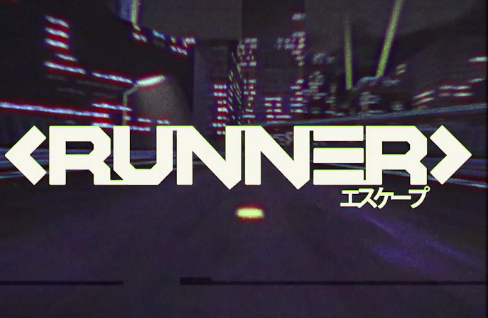 VR射擊競速新遊《RUNNER》新預告 90年代動畫風格