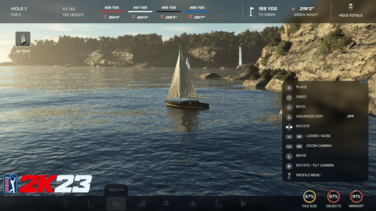 《PGA巡回賽2K23》場地設計器升級曝光 全新內容一覽 《PGA巡回賽2K23》場地設計器升級曝光 全新內容一覽