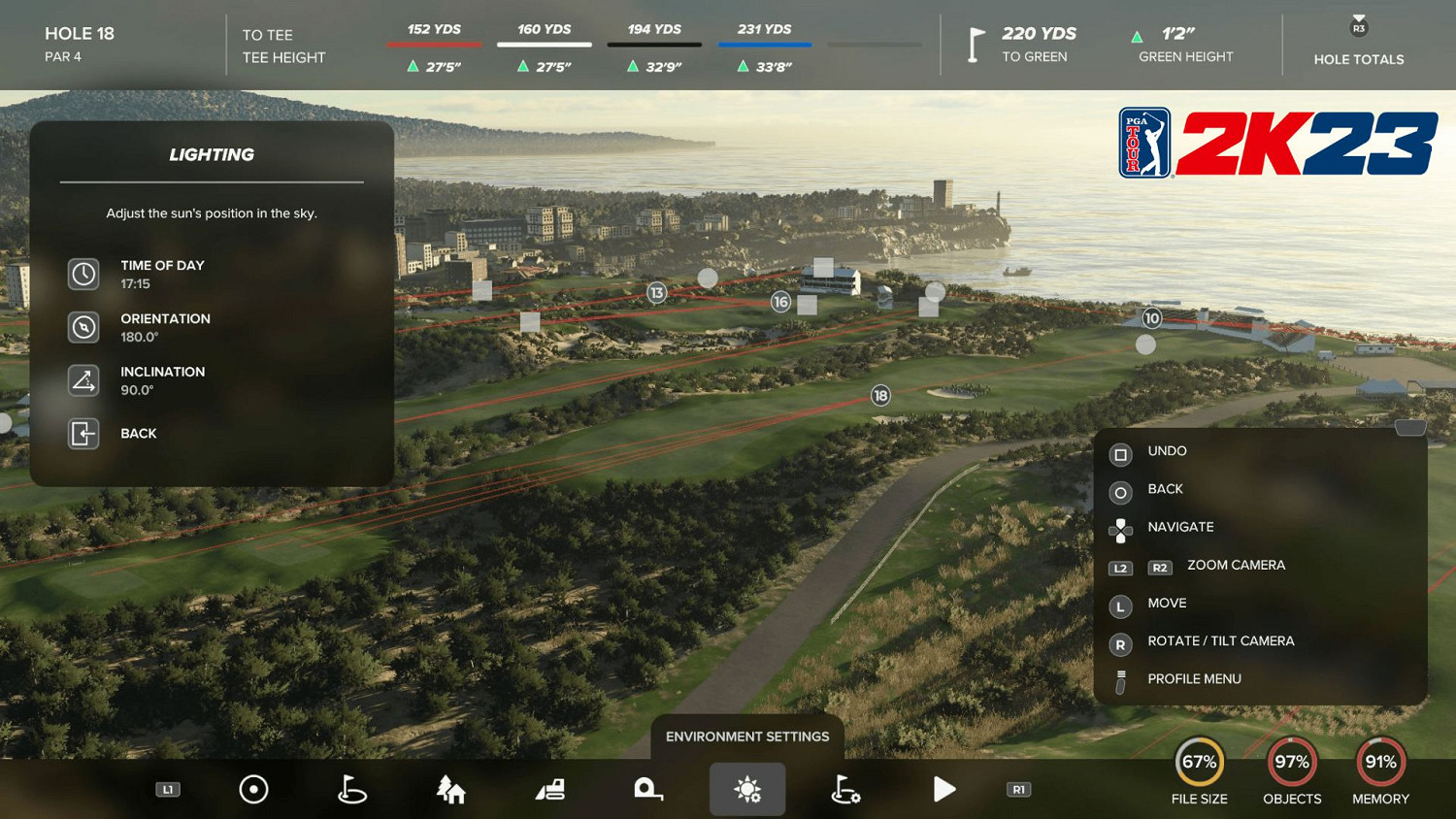 《PGA巡回賽2K23》場地設計器升級曝光 全新內容一覽 《PGA巡回賽2K23》場地設計器升級曝光 全新內容一覽