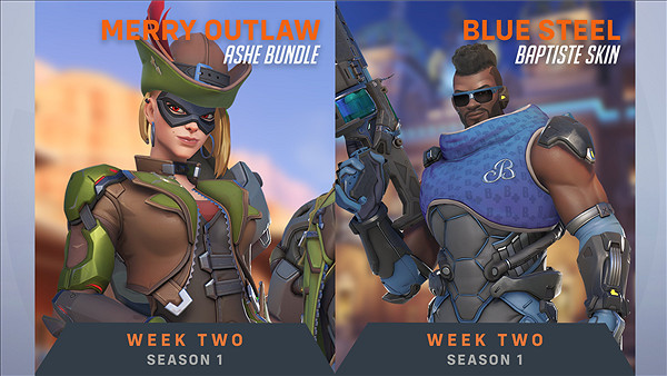 《鬥陣特攻》“歸來”S1賽季皮膚介紹 上線兩周內實裝