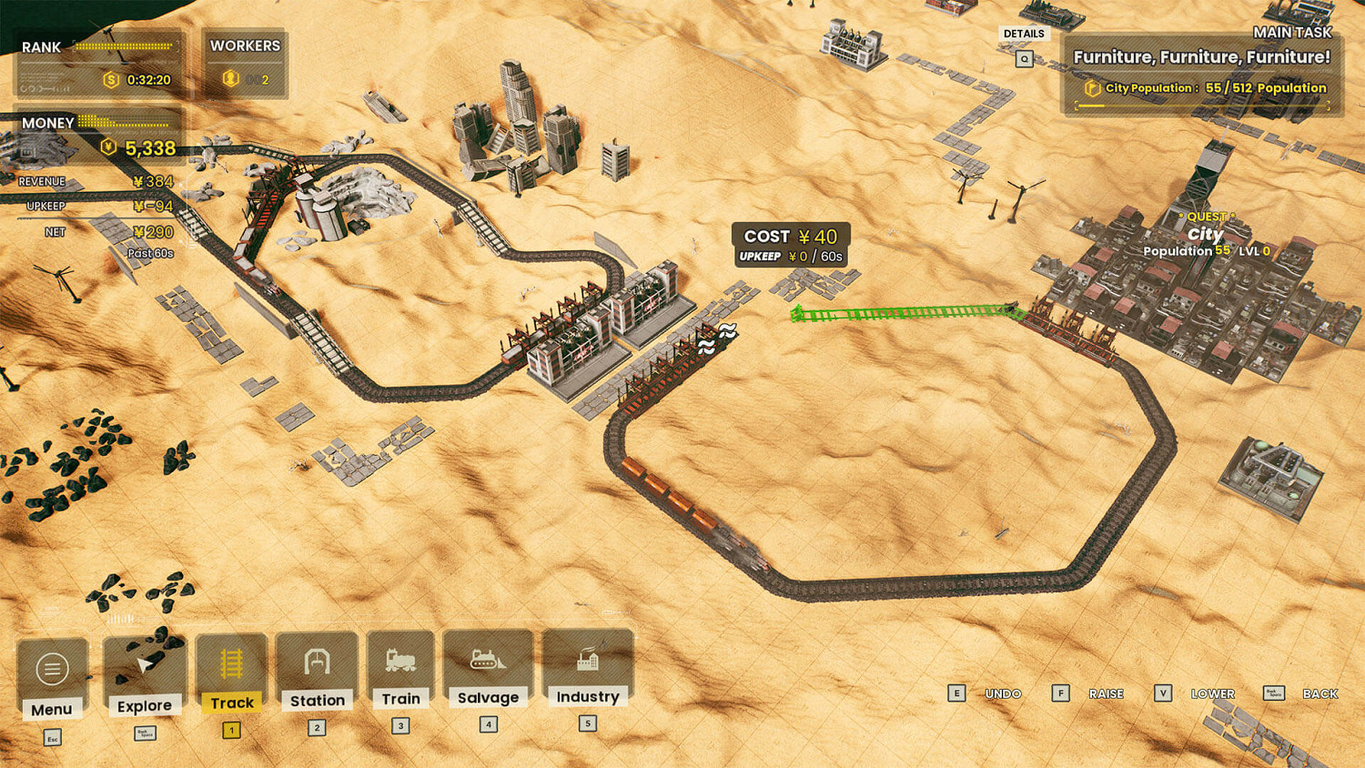 鐵路運輸模擬遊戲《Railgrade》現已發售 首發72元! 鐵路運輸模擬遊戲《Railgrade》現已發售 首發72元!