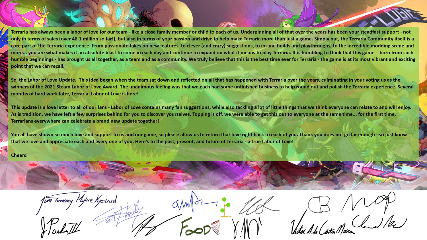 《泰拉瑞亞》1.4.4更新"愛的付出" 現已在全平台上線 《泰拉瑞亞》1.4.4更新"愛的付出" 現已在全平台上線