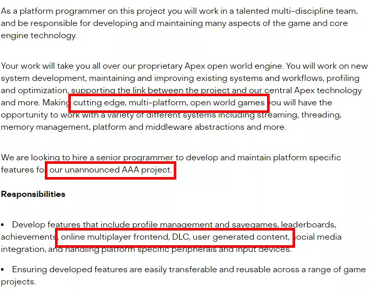 除了《正當防衛4》雪崩工作室還有未公布3A正開發中 除了《正當防衛4》雪崩工作室還有未公布3A正開發中