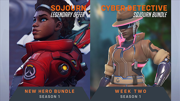 《鬥陣特攻》“歸來”S1賽季皮膚介紹 上線兩周內實裝