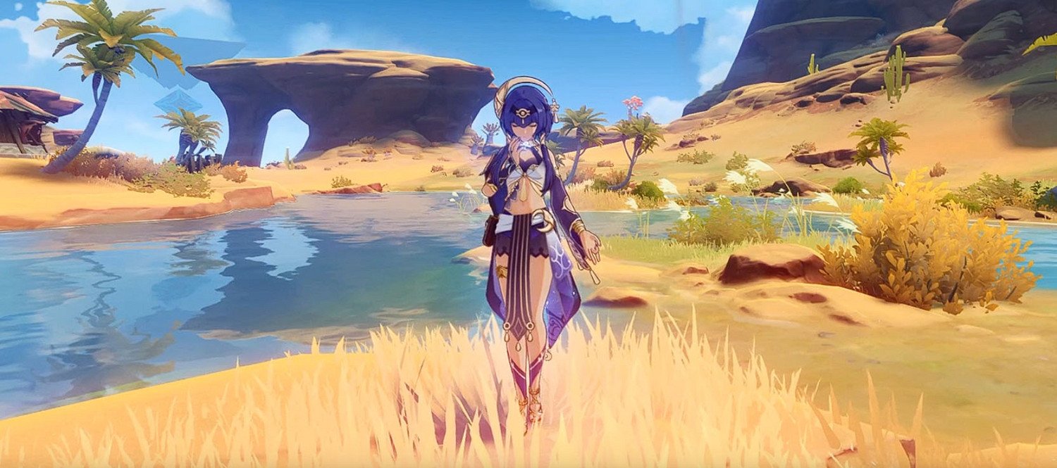 《原神》新角色坎蒂絲介紹影片 琥珀色左眼的赤王後裔 《原神》新角色坎蒂絲介紹影片 琥珀色左眼的赤王後裔