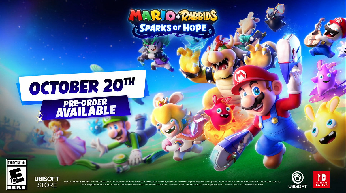 《瑪利歐瘋兔 星耀之願》故事預告公開！新冒險開始