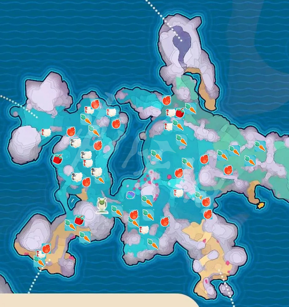 《史萊姆農場2》食物如何獲得？全食物分布圖推薦