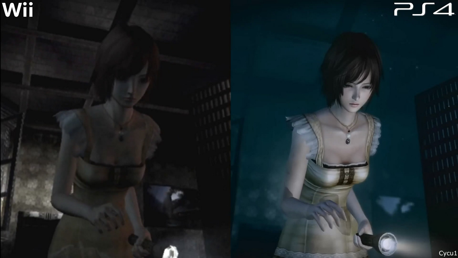 《零:月蝕的假面》PS4/NS重製版與原版對比影像賞! 《零:月蝕的假面》PS4/NS重製版與原版對比影像賞!