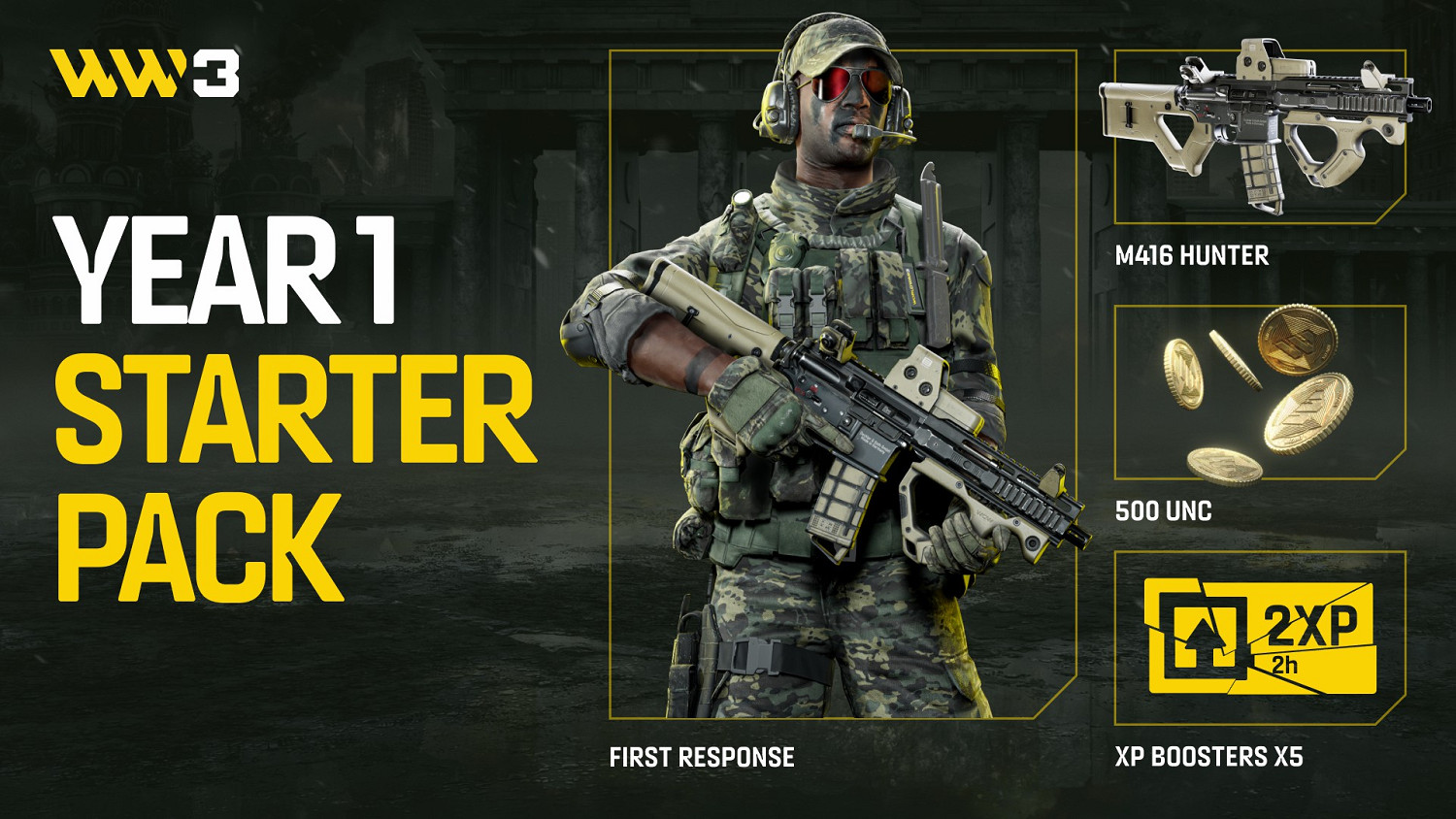 《第三次世界大戰》轉為免費遊戲 付費入門包同步推出 《第三次世界大戰》轉為免費遊戲 付費入門包同步推出