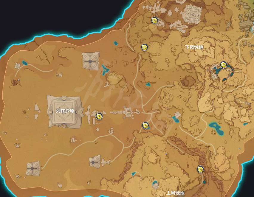 《原神》3.1沙漠地圖旋曜玉帛在哪？3.1沙漠地圖旋曜玉帛位置一覽