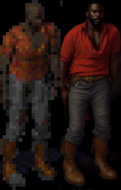 玩家用AI重繪《輻射1》NPC！女角色從馬賽克變D罩杯