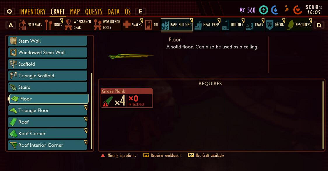 《微小世界生存戰》地板配方怎麽解鎖？Grounded地板等配方解鎖方法