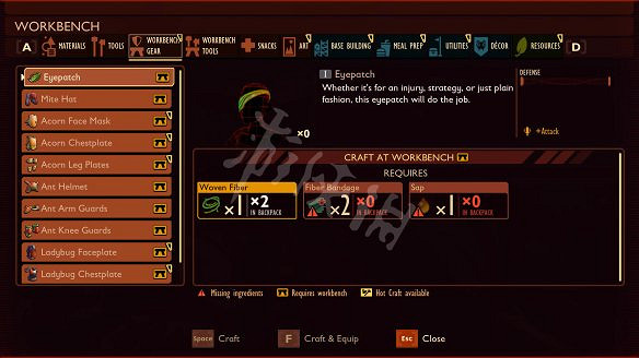 《微小世界生存戰》圖文攻略:全流程攻略+全物品製作+全武器圖鑒+全昆蟲圖鑒+全材料收集+全地標解鎖+生存戰鬥技巧 《微小世界生存戰》圖文攻略:全流程攻略+全物品製作+全武器圖鑒+全昆蟲圖鑒+全材料收集+全地標解鎖+生存戰鬥技巧