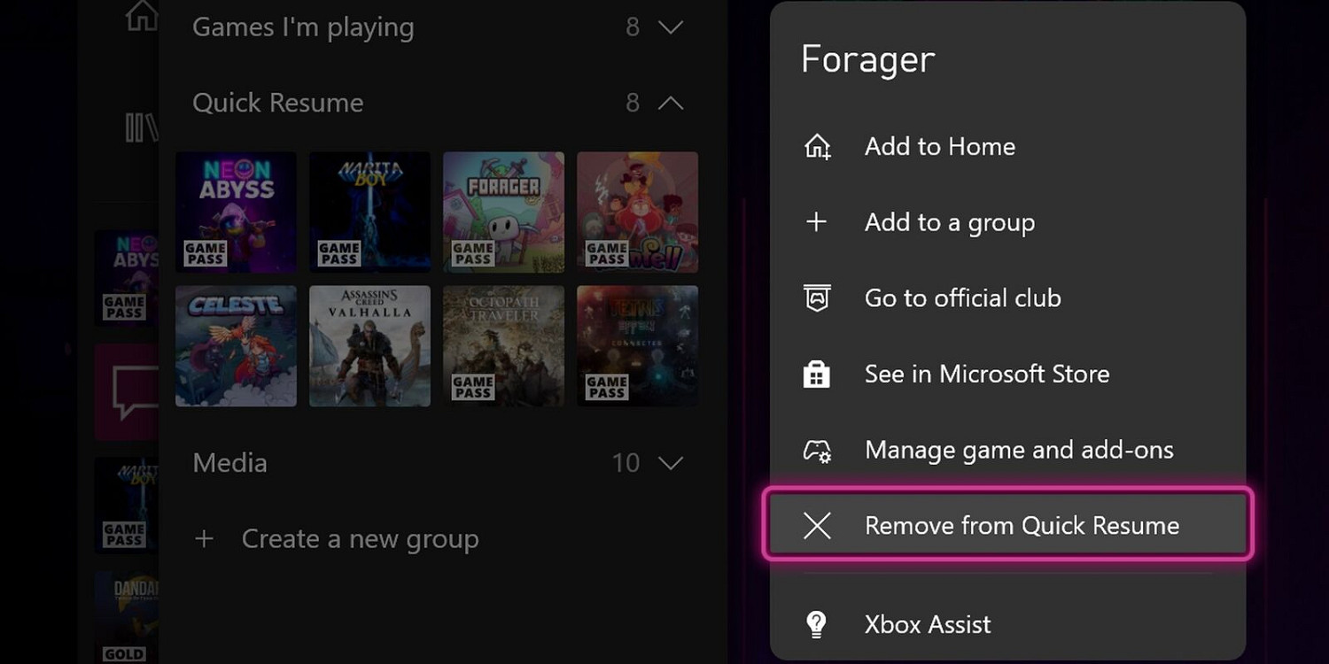 Xbox：正考慮讓玩家自行決定是否開啟“快速恢複”功能