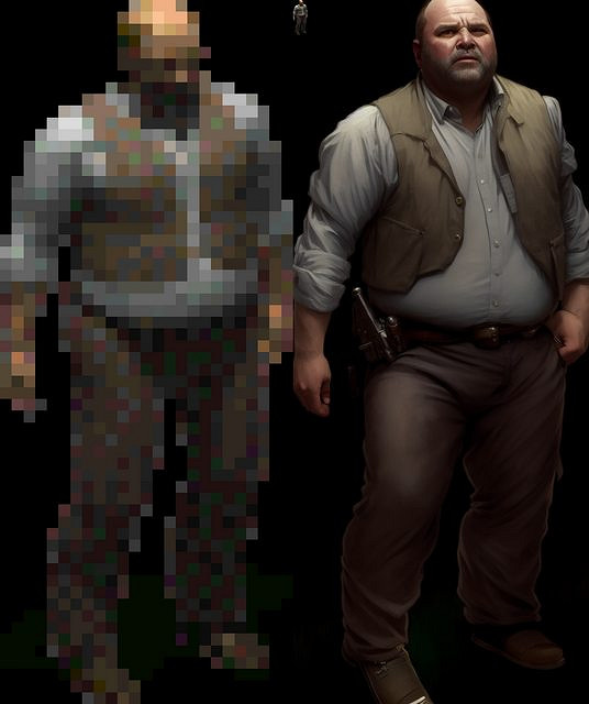 玩家用AI重繪《輻射1》NPC！女角色從馬賽克變D罩杯