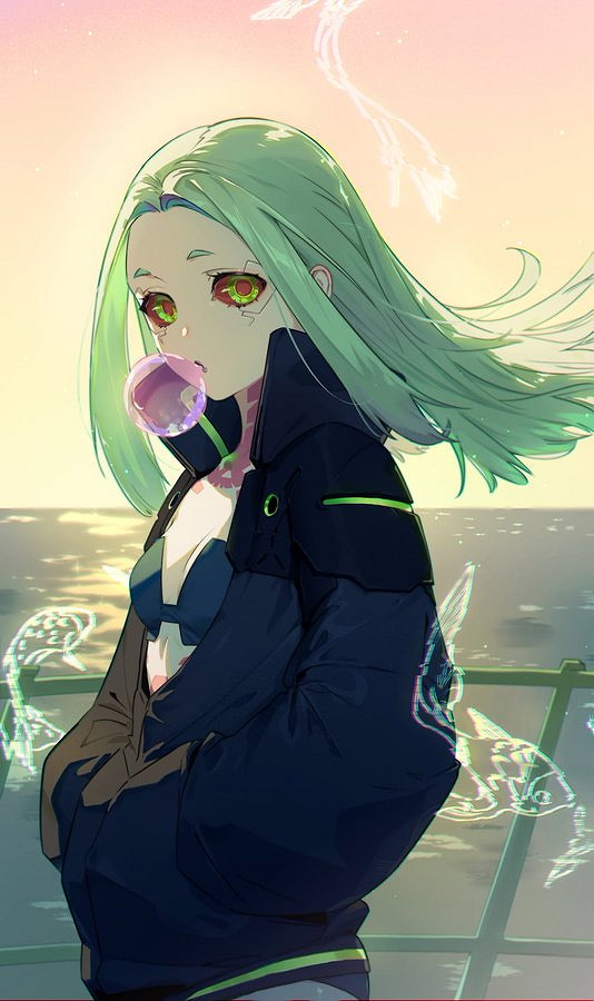 《電馭叛客 邊緣行者》瑞貝卡圖集!亞當·重錘真該死 《電馭叛客 邊緣行者》瑞貝卡圖集!亞當·重錘真該死