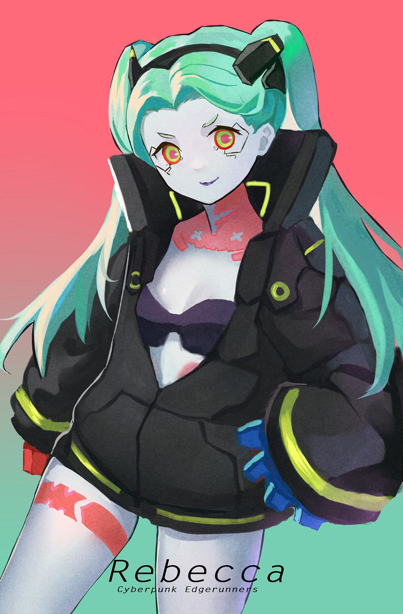 《電馭叛客 邊緣行者》瑞貝卡圖集!亞當·重錘真該死 《電馭叛客 邊緣行者》瑞貝卡圖集!亞當·重錘真該死