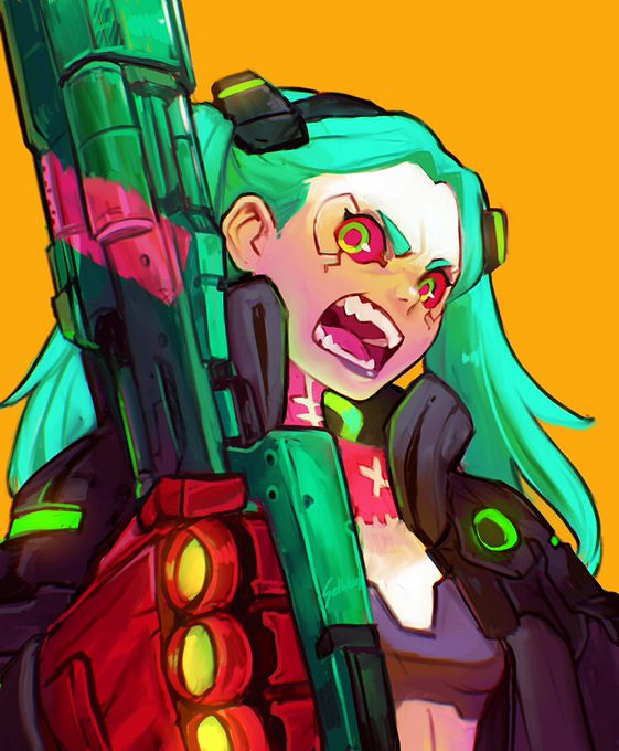 《電馭叛客 邊緣行者》瑞貝卡圖集!亞當·重錘真該死 《電馭叛客 邊緣行者》瑞貝卡圖集!亞當·重錘真該死