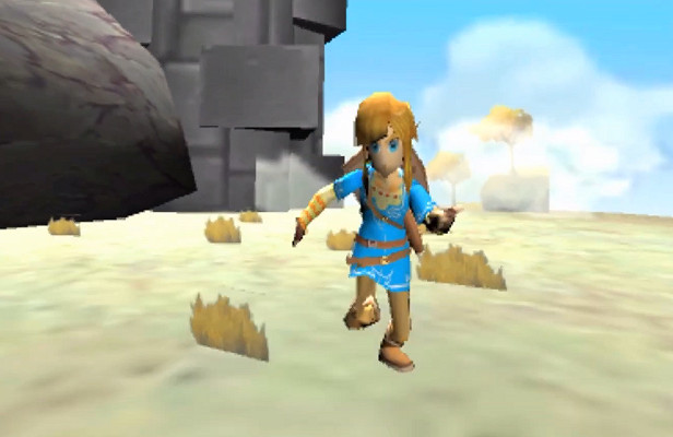 飯製N64版《塞爾達傳說：王國之淚》預告！林克像憨憨