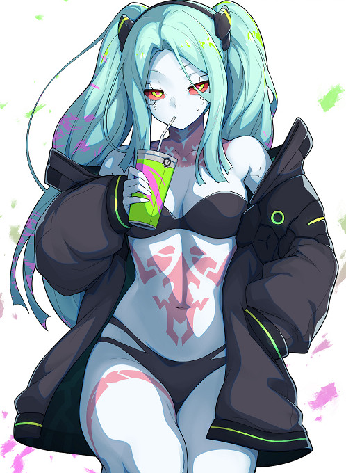 《電馭叛客 邊緣行者》瑞貝卡圖集!亞當·重錘真該死 《電馭叛客 邊緣行者》瑞貝卡圖集!亞當·重錘真該死