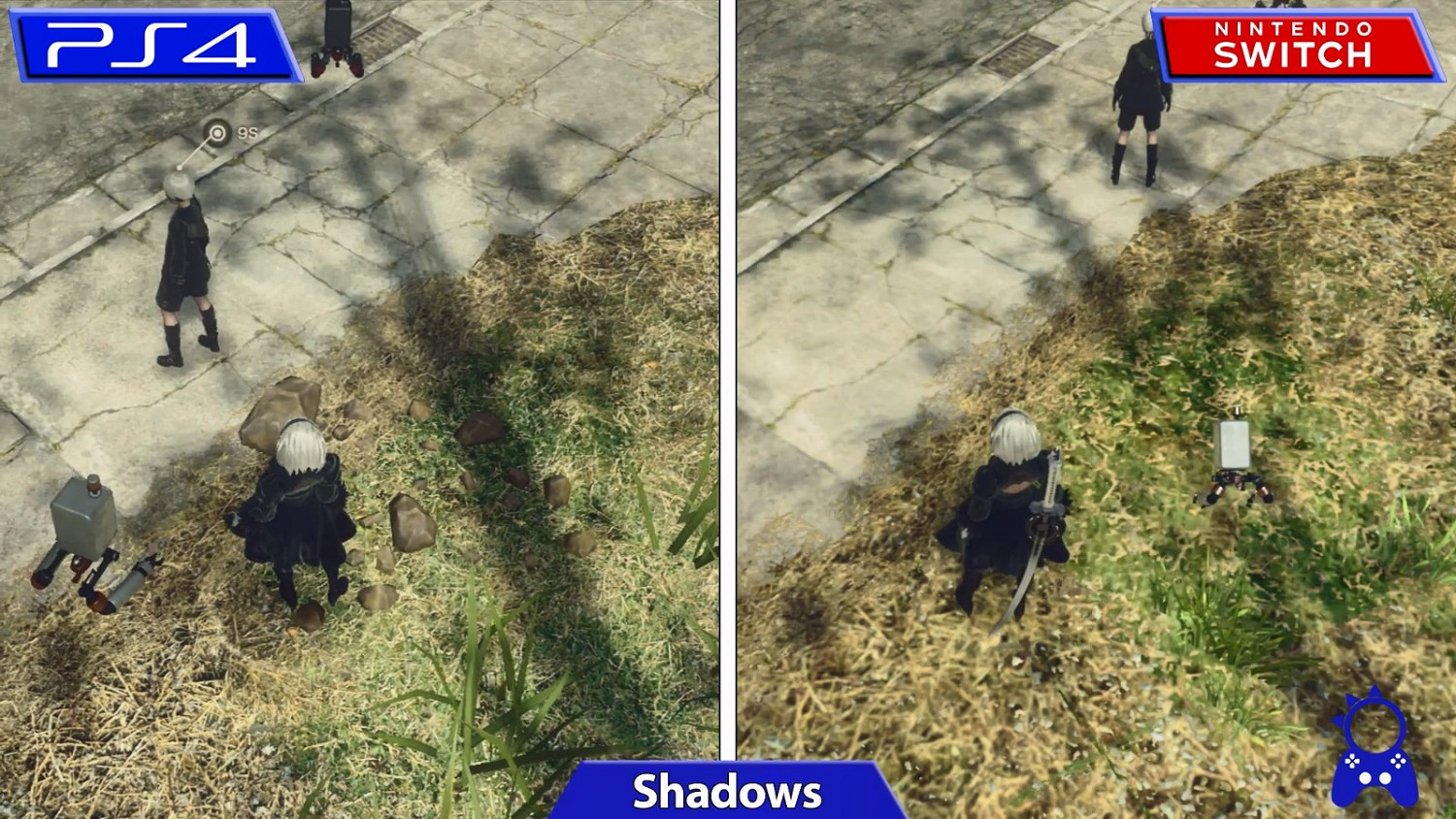 《尼爾:自動人形》PS4和Switch版影片對比 《尼爾:自動人形》PS4和Switch版影片對比