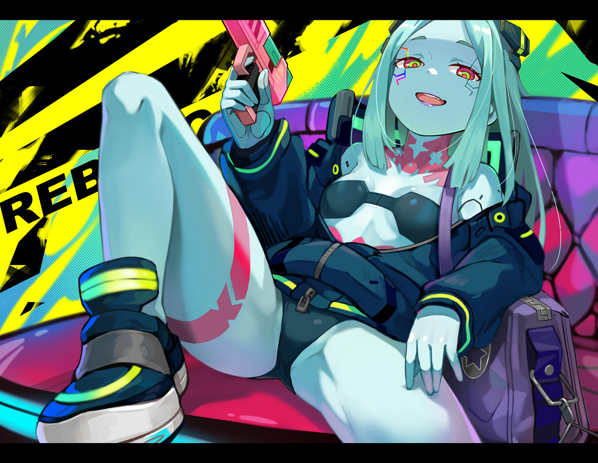 《電馭叛客 邊緣行者》瑞貝卡圖集!亞當·重錘真該死 《電馭叛客 邊緣行者》瑞貝卡圖集!亞當·重錘真該死