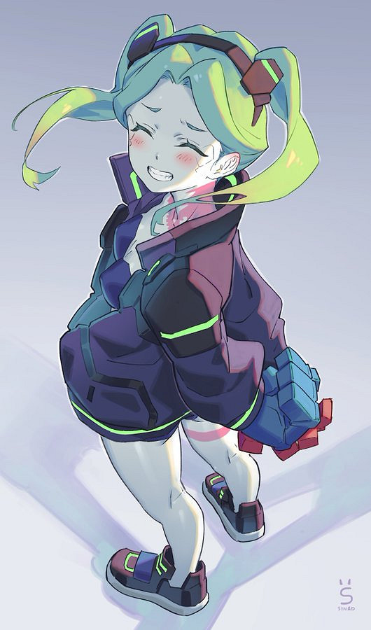 《電馭叛客 邊緣行者》瑞貝卡圖集!亞當·重錘真該死 《電馭叛客 邊緣行者》瑞貝卡圖集!亞當·重錘真該死