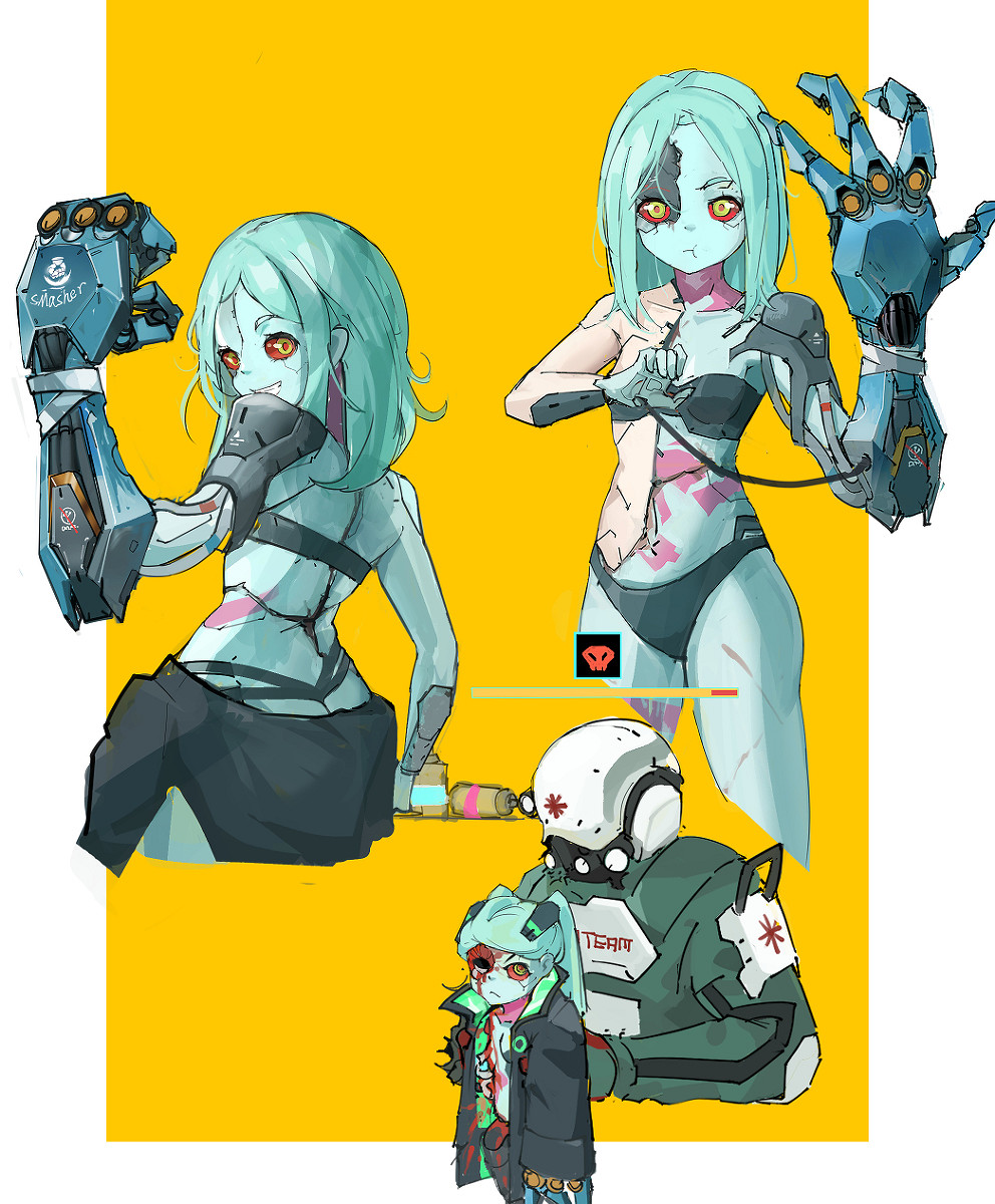 《電馭叛客 邊緣行者》瑞貝卡圖集!亞當·重錘真該死 《電馭叛客 邊緣行者》瑞貝卡圖集!亞當·重錘真該死