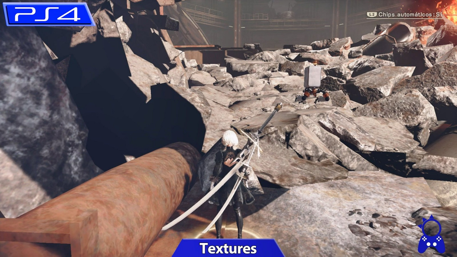 《尼爾:自動人形》PS4和Switch版影片對比 《尼爾:自動人形》PS4和Switch版影片對比