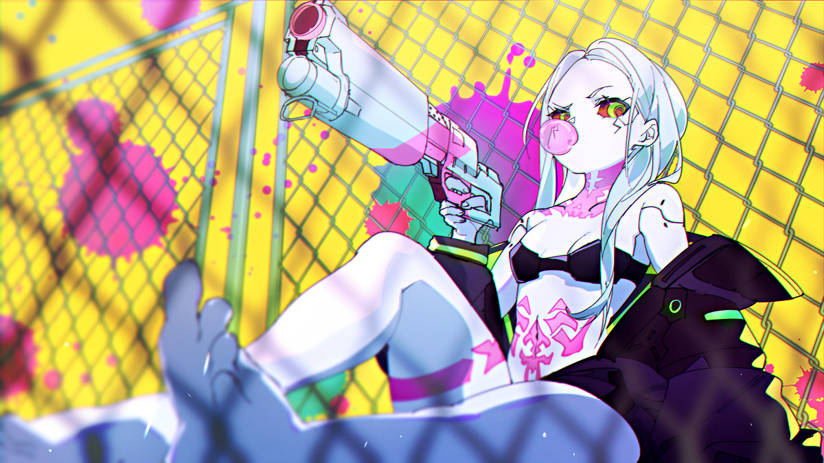 《電馭叛客 邊緣行者》瑞貝卡圖集!亞當·重錘真該死 《電馭叛客 邊緣行者》瑞貝卡圖集!亞當·重錘真該死