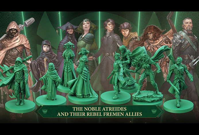 桌遊棋牌狂歡節：《沙丘：阿拉科斯之戰》預告公布