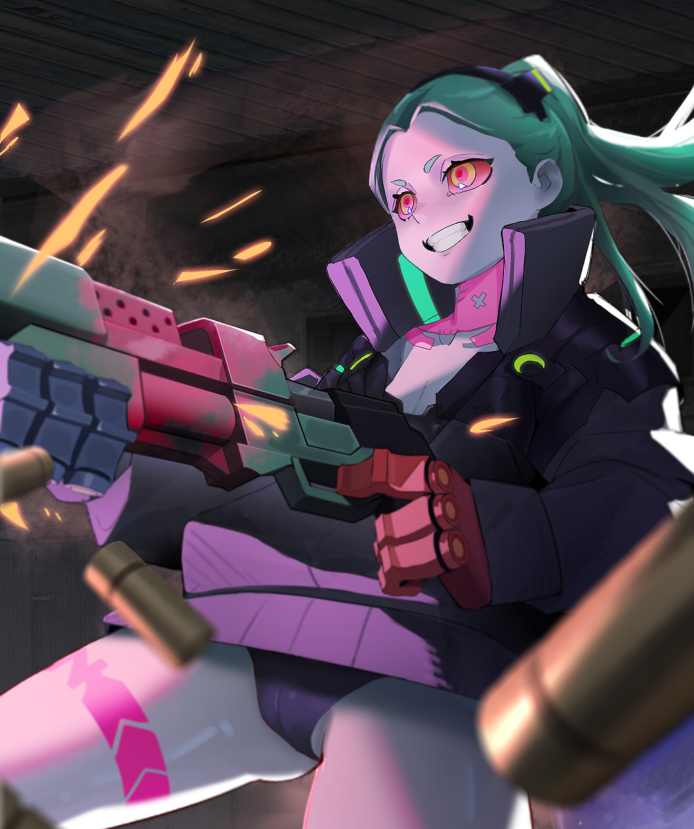 《電馭叛客 邊緣行者》瑞貝卡圖集!亞當·重錘真該死 《電馭叛客 邊緣行者》瑞貝卡圖集!亞當·重錘真該死