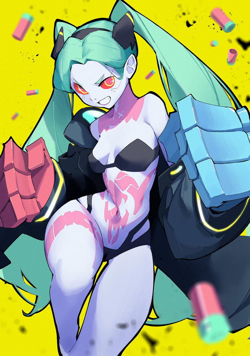 《電馭叛客 邊緣行者》瑞貝卡圖集!亞當·重錘真該死 《電馭叛客 邊緣行者》瑞貝卡圖集!亞當·重錘真該死