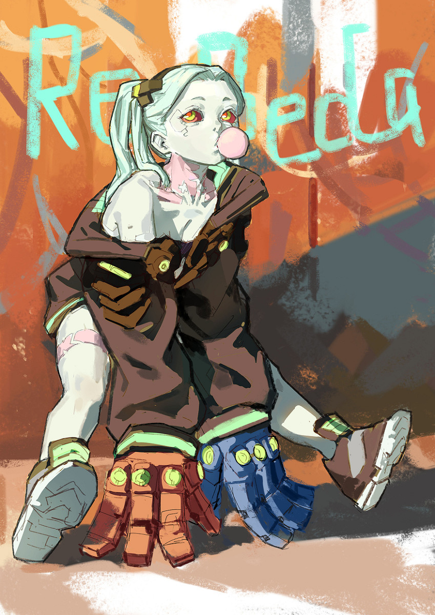 《電馭叛客 邊緣行者》瑞貝卡圖集!亞當·重錘真該死 《電馭叛客 邊緣行者》瑞貝卡圖集!亞當·重錘真該死