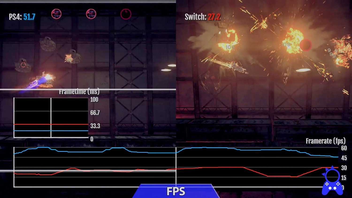 《尼爾:自動人形》PS4和Switch版影片對比 《尼爾:自動人形》PS4和Switch版影片對比