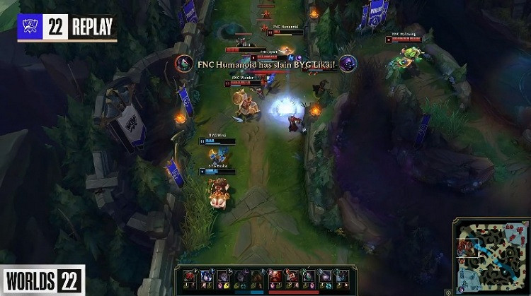 《英雄聯盟》S12入圍賽戰報：FNC力壓BYG輕鬆取勝