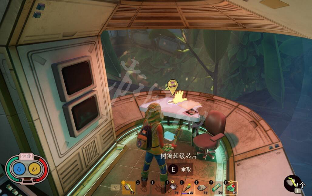 《微小世界生存戰》樹籬實驗室密碼位置分享 樹籬實驗室晶片怎麽拿？