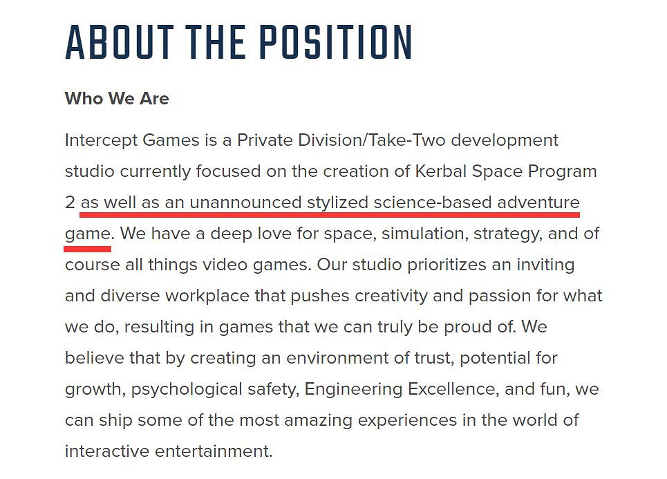 不務正業?《坎巴拉2》製作組手頭還有一款新遊戲! 不務正業?《坎巴拉2》製作組手頭還有一款新遊戲!