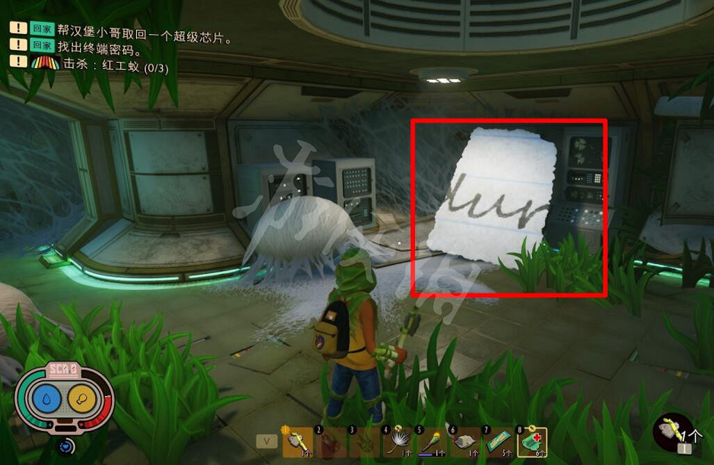《微小世界生存戰》樹籬實驗室密碼位置分享 樹籬實驗室晶片怎麽拿？